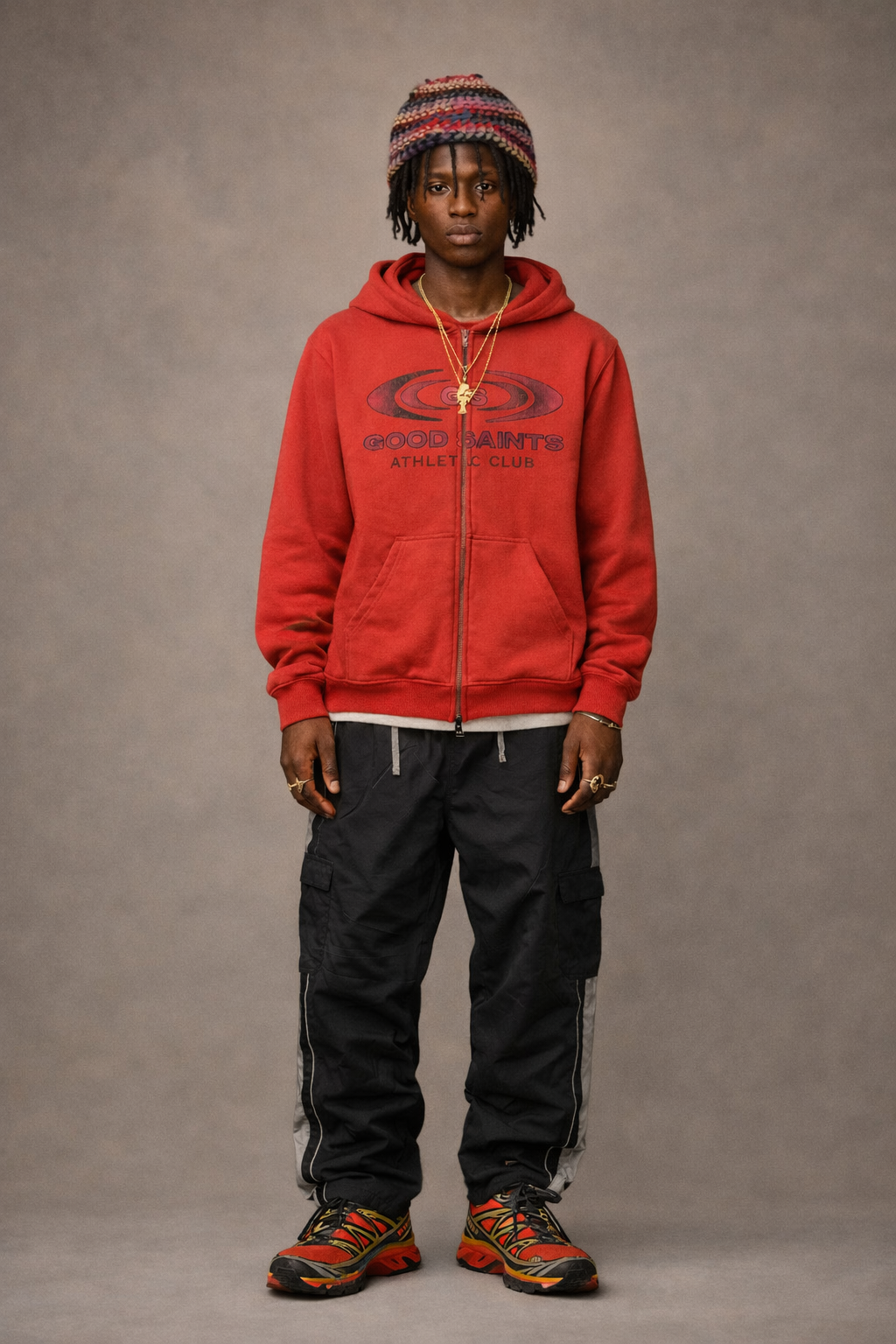 Athletic Club Zip Up Hoodie