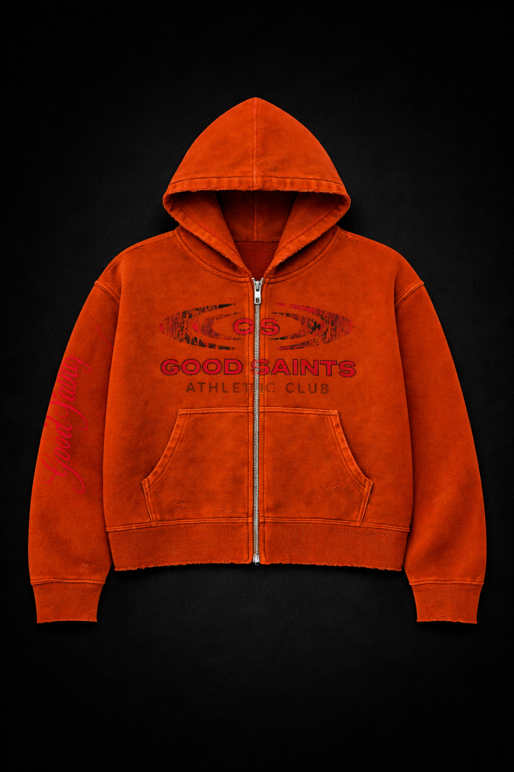 Athletic Club Zip Up Hoodie