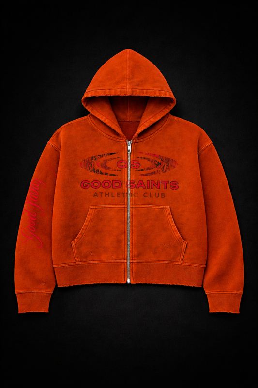 Athletic Club Zip Up Hoodie