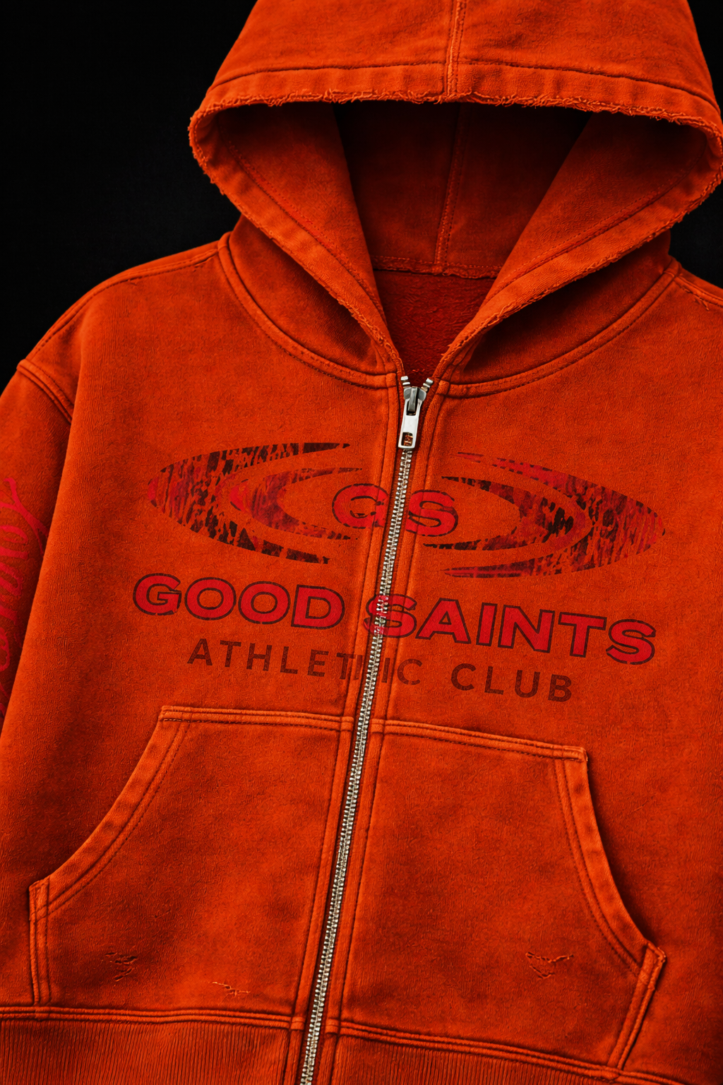 Athletic Club Zip Up Hoodie
